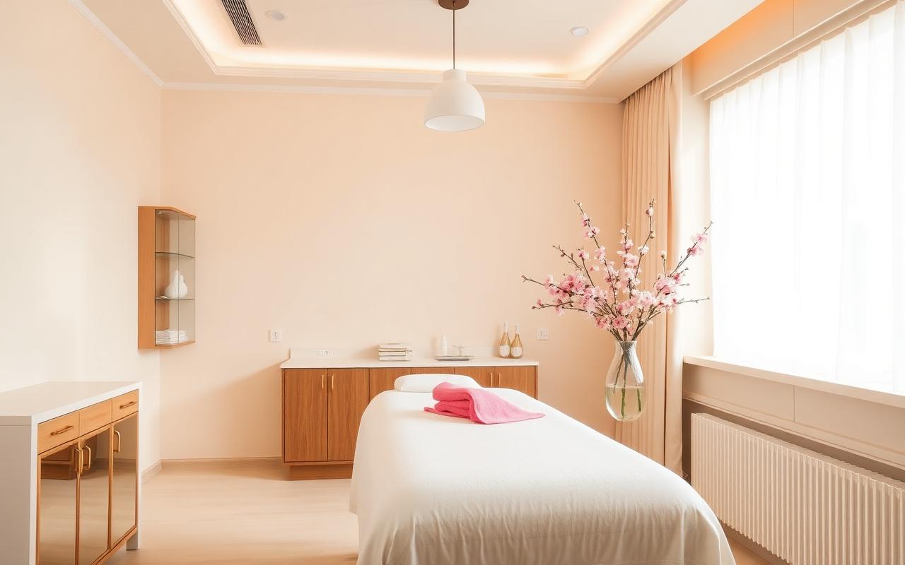 Aesthetic clinic interior in Dubai